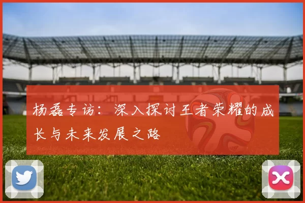 杨磊专访：深入探讨王者荣耀的成长与未来发展之路