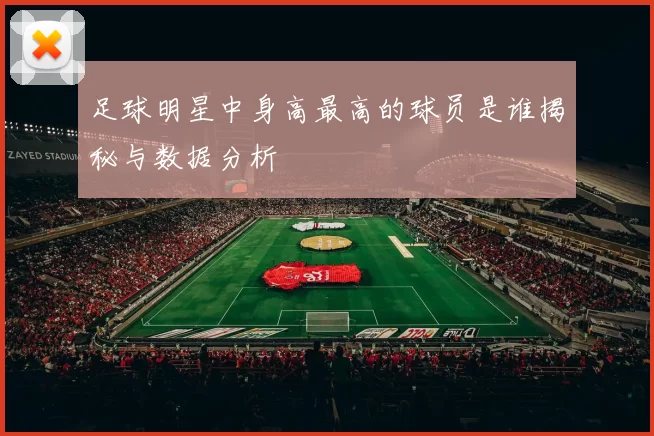 足球明星中身高最高的球员是谁揭秘与数据分析