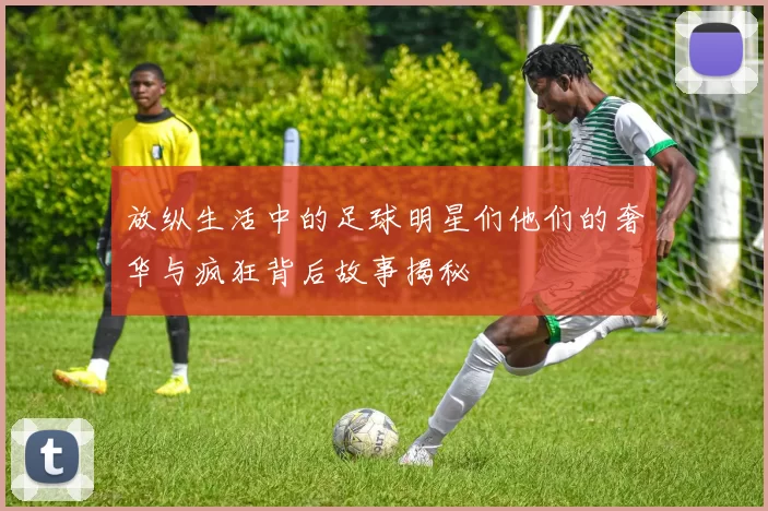 放纵生活中的足球明星们他们的奢华与疯狂背后故事揭秘