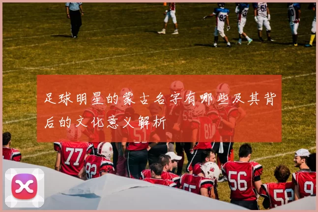 足球明星的蒙古名字有哪些及其背后的文化意义解析