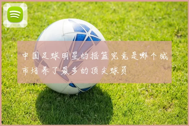 中国足球明星的摇篮究竟是哪个城市培养了最多的顶尖球员